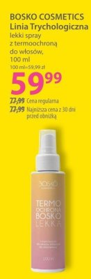 Lakier lekko spray Linia Trychologiczna promocja w Hebe