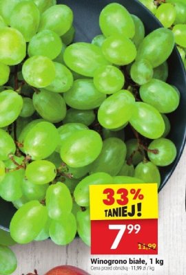 Winogrono białe promocja w Twój Market