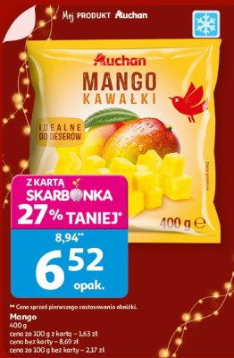 Mango kawałki promocja w Auchan