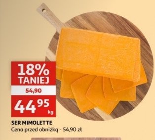 Ser mimolette promocja