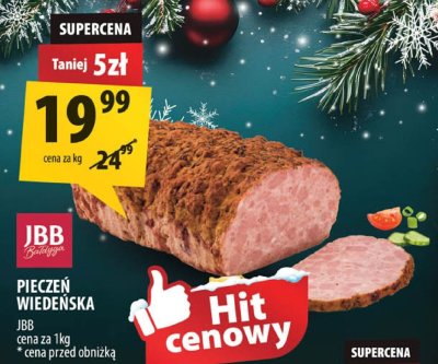 Pieczeń Wiedeńska JBB promocja w Arhelan