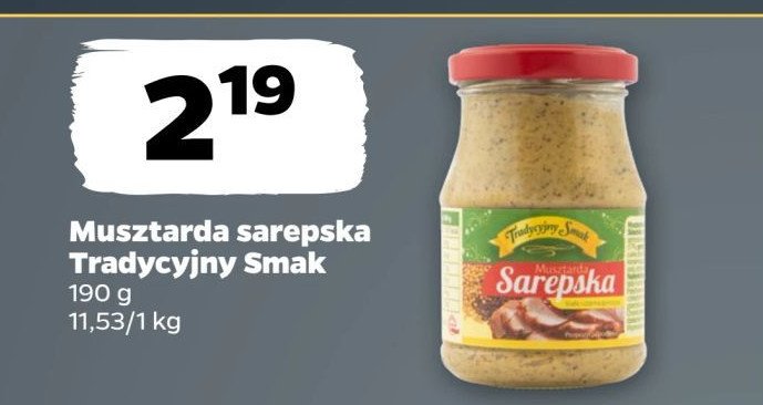 Musztarda sarepska Tradycyjny smak promocja