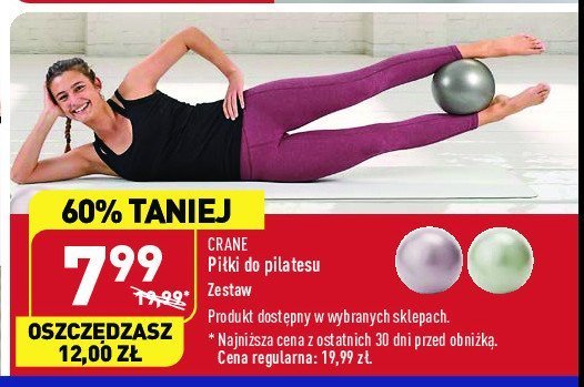 Pi艂ka do pilatesu CRANE promocja