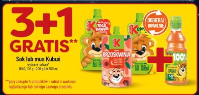 Mus Kubuś różne rodzaje promocja w POLOmarket
