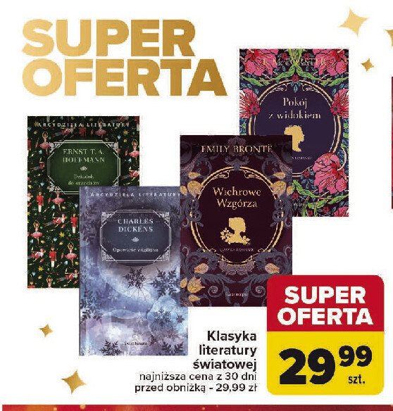 Twoje lektury - karol dickens - opowieść wigilijna promocja w Carrefour