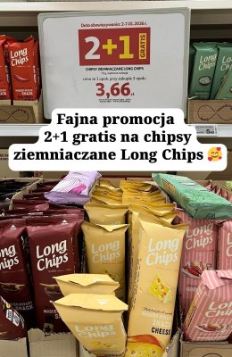 Chipsy ziemniaczane różne rodzaje promocja w Auchan