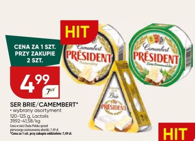 Ser Brie/Camembert Président promocja w Chata Polska