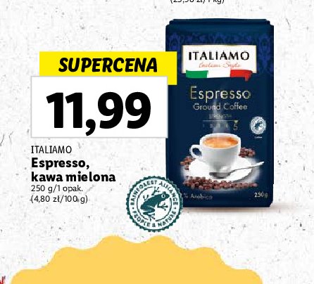 Kawa espresso Italiamo promocja