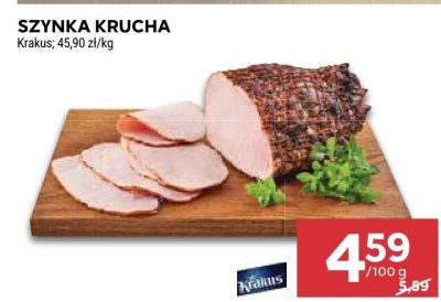 Szynka krucha Krakus promocja w Stokrotka