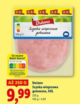 Szynka wieprzowa gotowana, XXL promocja w Lidl