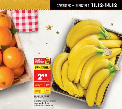 Banan promocja w Biedronka