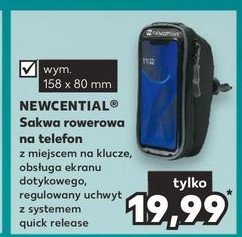 Sakwa rowerowa na telefon Newcential promocja