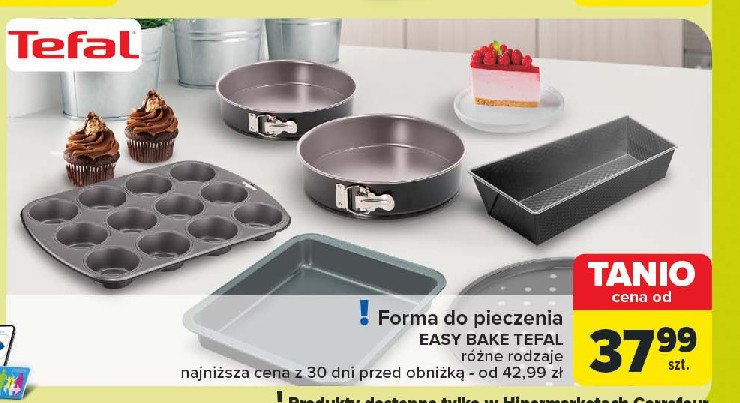 Forma na muffiny easy bake Tefal promocja w Carrefour