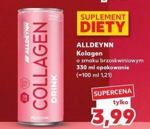 Napój collagen peachini Alldeynn promocja