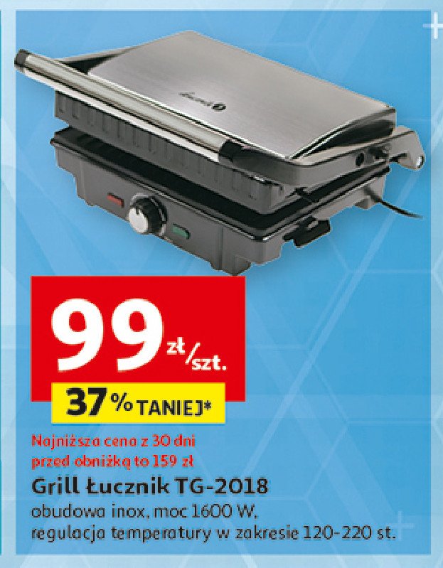 Grill tg-2018 Łucznik promocja w Auchan