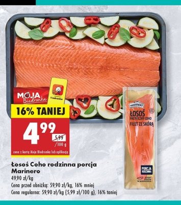 Łosoś coho Marinero promocja