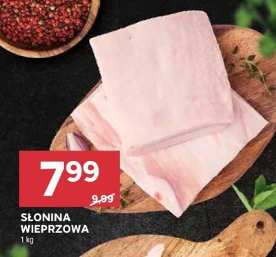 Słonina wieprzowa promocja w Stokrotka