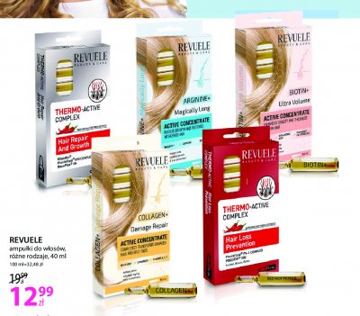 Ampu艂ki do w艂os贸w collagen+ Revuele beauty & care promocja