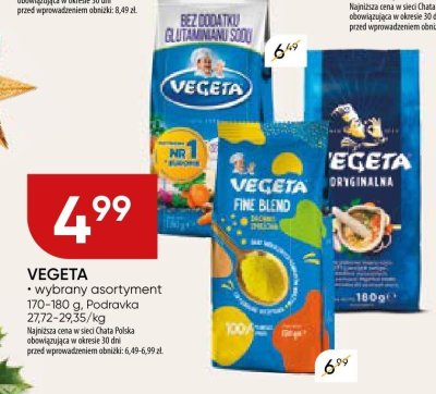Vegeta promocja w Chata Polska