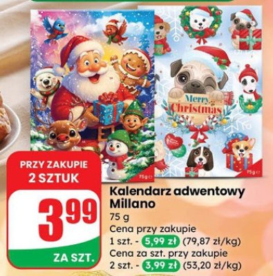 Kalendarz adwentowy  promocja w Dino