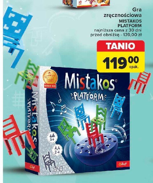 Gra mistakos platform Trefl promocja w Carrefour