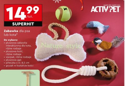 Zabawka dla psa lub kota  promocja w Biedronka
