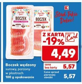 Boczek parzony plastry K-classic st膮d takie dobre! promocja
