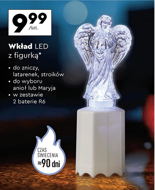 Wkład led z figurką promocja