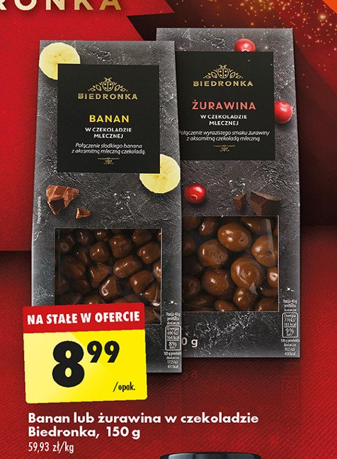 Banan w czekoladzie Biedronka promocja w Biedronka