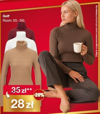 Golf damski Woolworth promocja