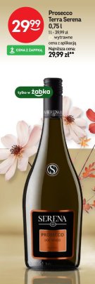 Prosecco Terra Serena 0,75 l promocja w Żabka