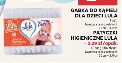 Patyczki higieniczne Lula promocja w Stokrotka