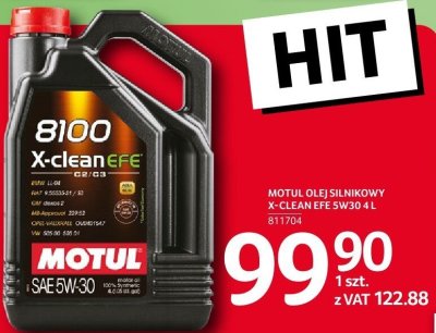 Olej silnikowy X-Clean EFE promocja w Selgros