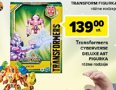 Figurka transformers cyberverse deluxe Hasbro promocja