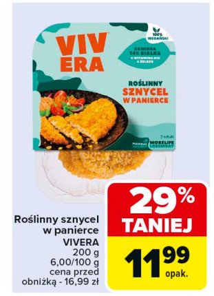 Roślinny sznycel Vivera promocja