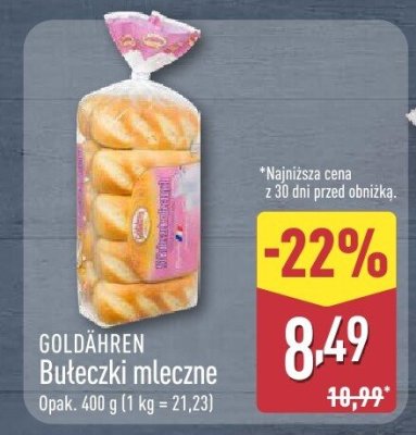 Bułeczki mleczne promocja w Aldi