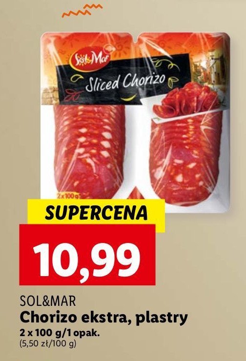 Chorizo extra Sol&mar promocja