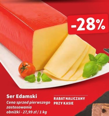 Ser Edamski promocja w Intermarche