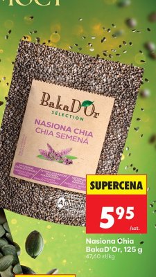 Nasiona Chia BakaD'Or, 125 g promocja w Biedronka