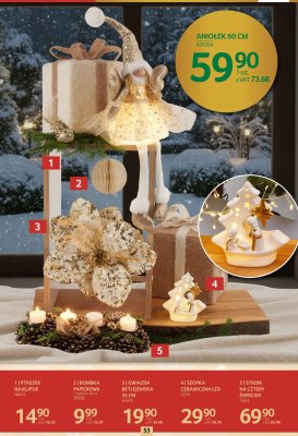 Szopka ceramiczna LED promocja w Selgros