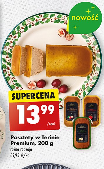 Pasztet w terinie premium Biedronka promocja