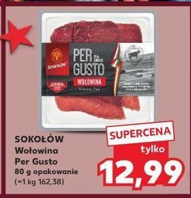 Wołowina per gusto Sokołów promocja