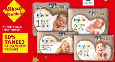 Pieluchy Premium 3  promocja w Lidl