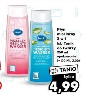 Tonik do twarzy Bevola promocja