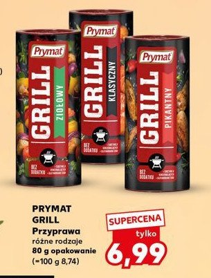 Przyprawa pikantna Prymat grill promocja w Kaufland