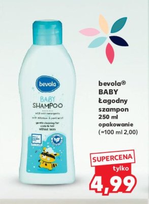 Szampon dla dzieci 艂agodny Bevola baby promocja