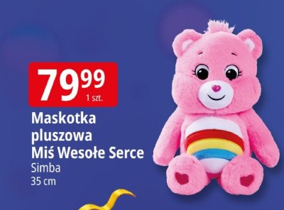 Maskotka pluszowa Miś Wesołe Serce Simba promocja w Leclerc