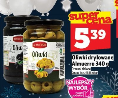 Oliwki drylowane Almuerro 340 g promocja w TOPAZ