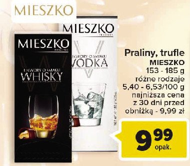 Bombonierka whisky Mieszko liqueur promocja