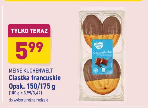 Ciastka francuskie promocja